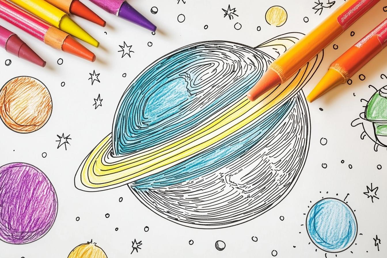 Pluto Coloring Pages : Explore the Dwarf Planet with Fun and Learning