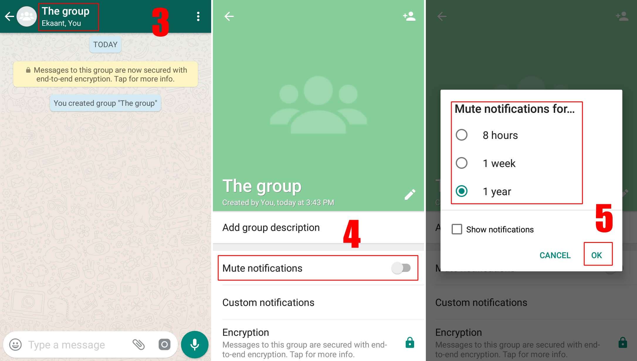 How to Mute WhatsApp Group on Android Phone Crazy Android Tricks