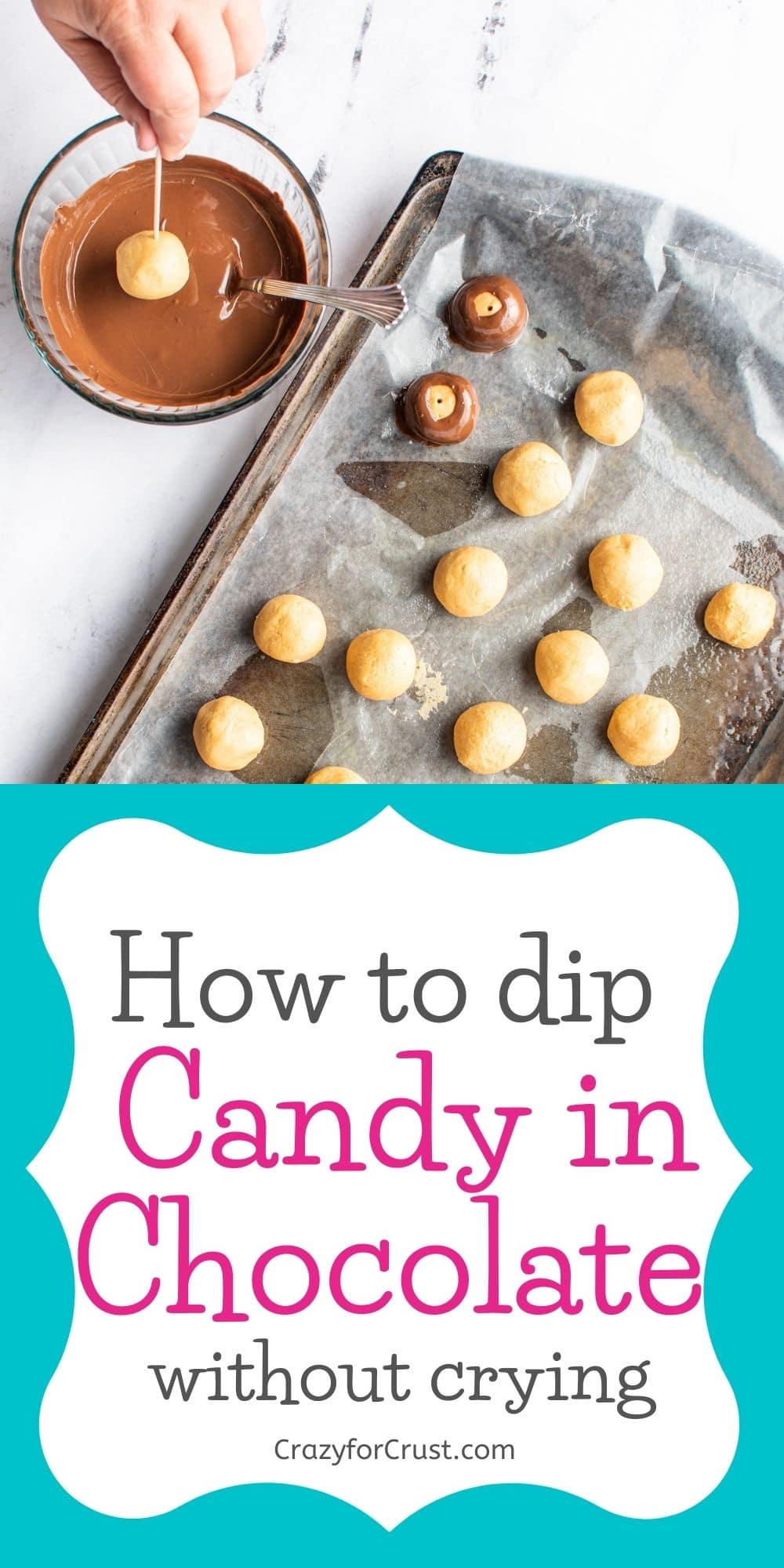 How to dip Candy in Chocolate without crying Crazy for Crust
