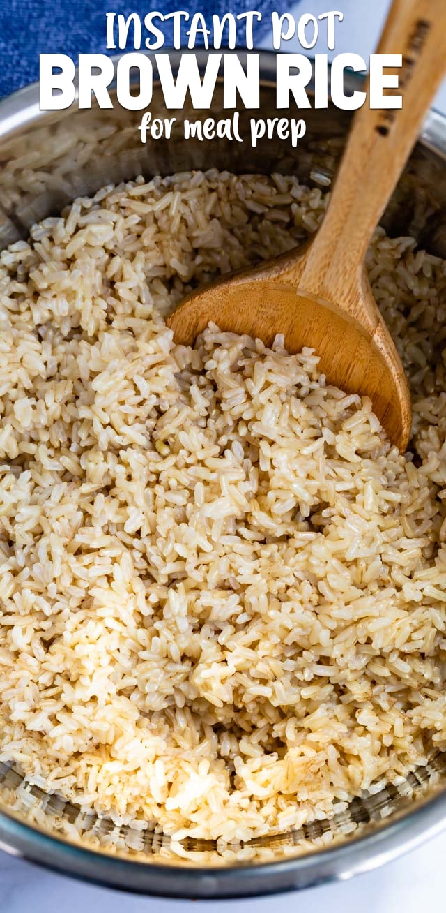 Instant Pot Brown Rice Crazy for Crust