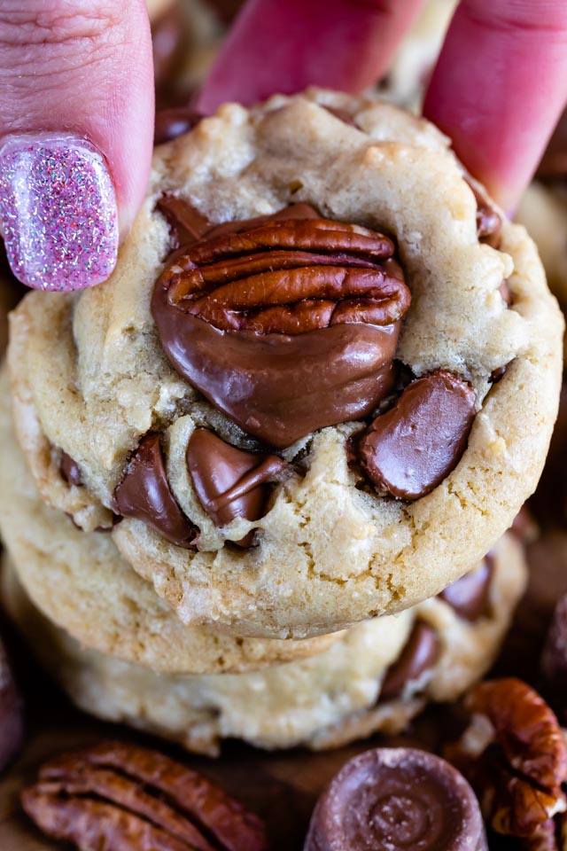 EASY Chocolate Chip Turtle Cookies Crazy for Crust