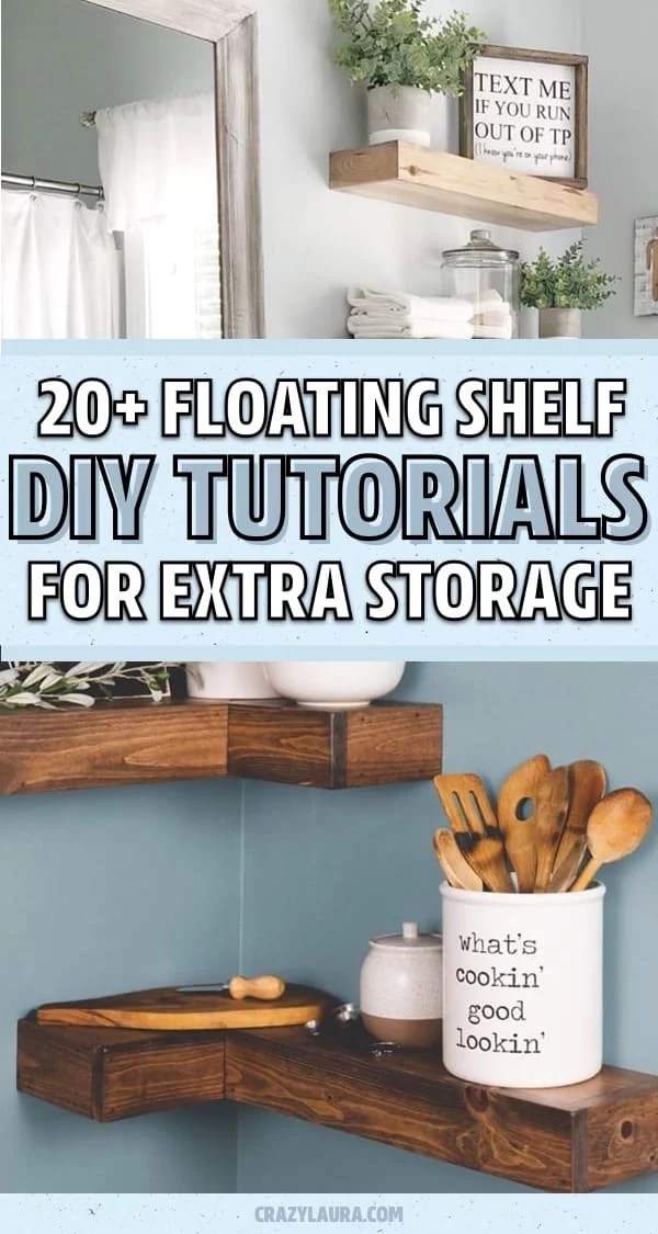 22+ Best DIY Floating Shelf Ideas For 2024