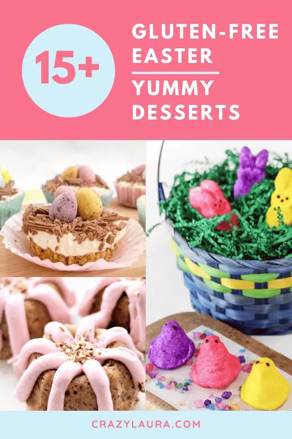 15+ Best Glutenfree Easter Dessert Recipes Crazy Laura