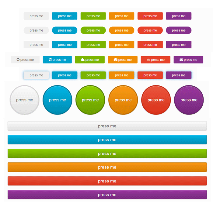 Beautiful and Free CSS Buttons