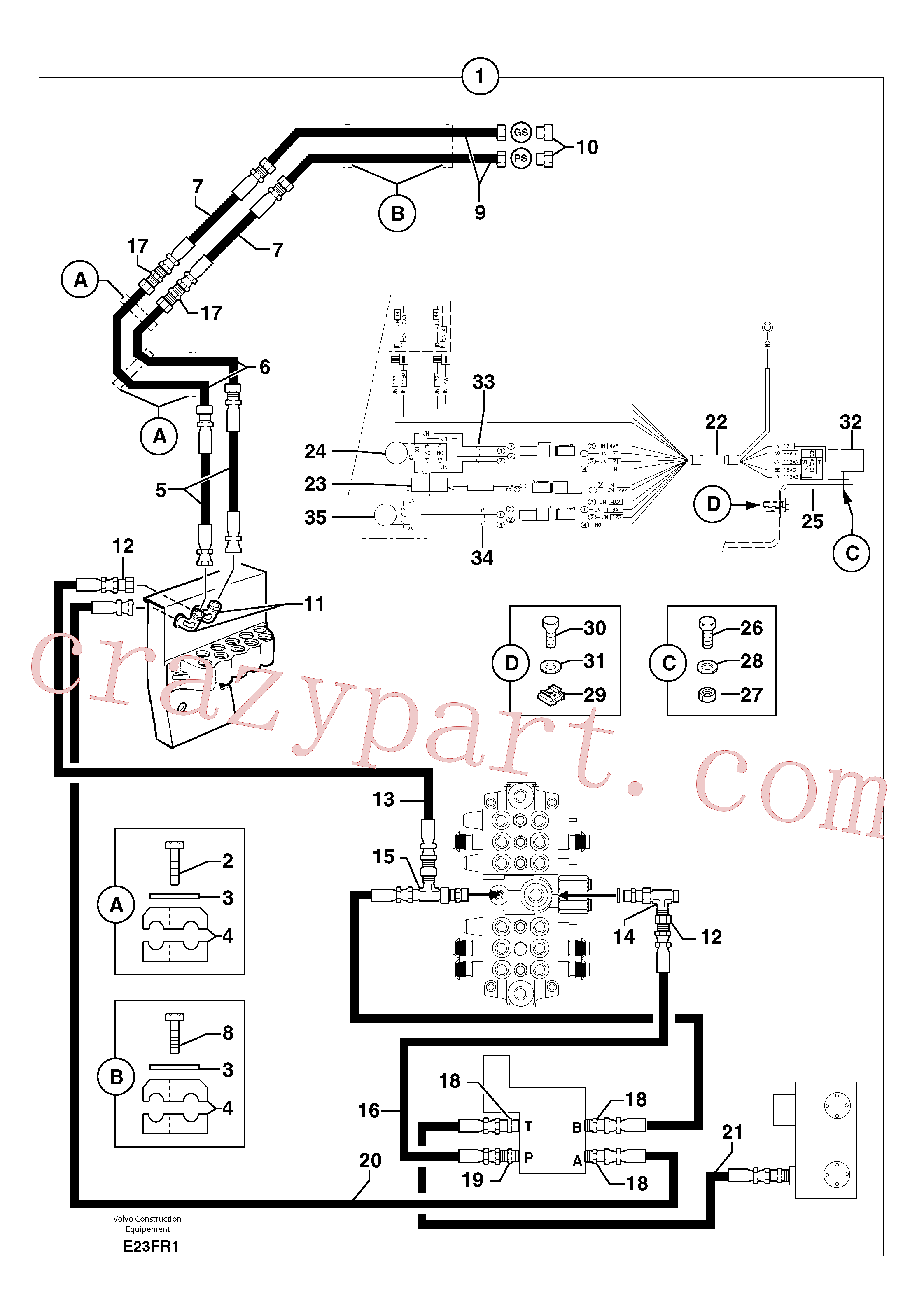 Volvo PJ5110044 Relay aftermarket part for sale