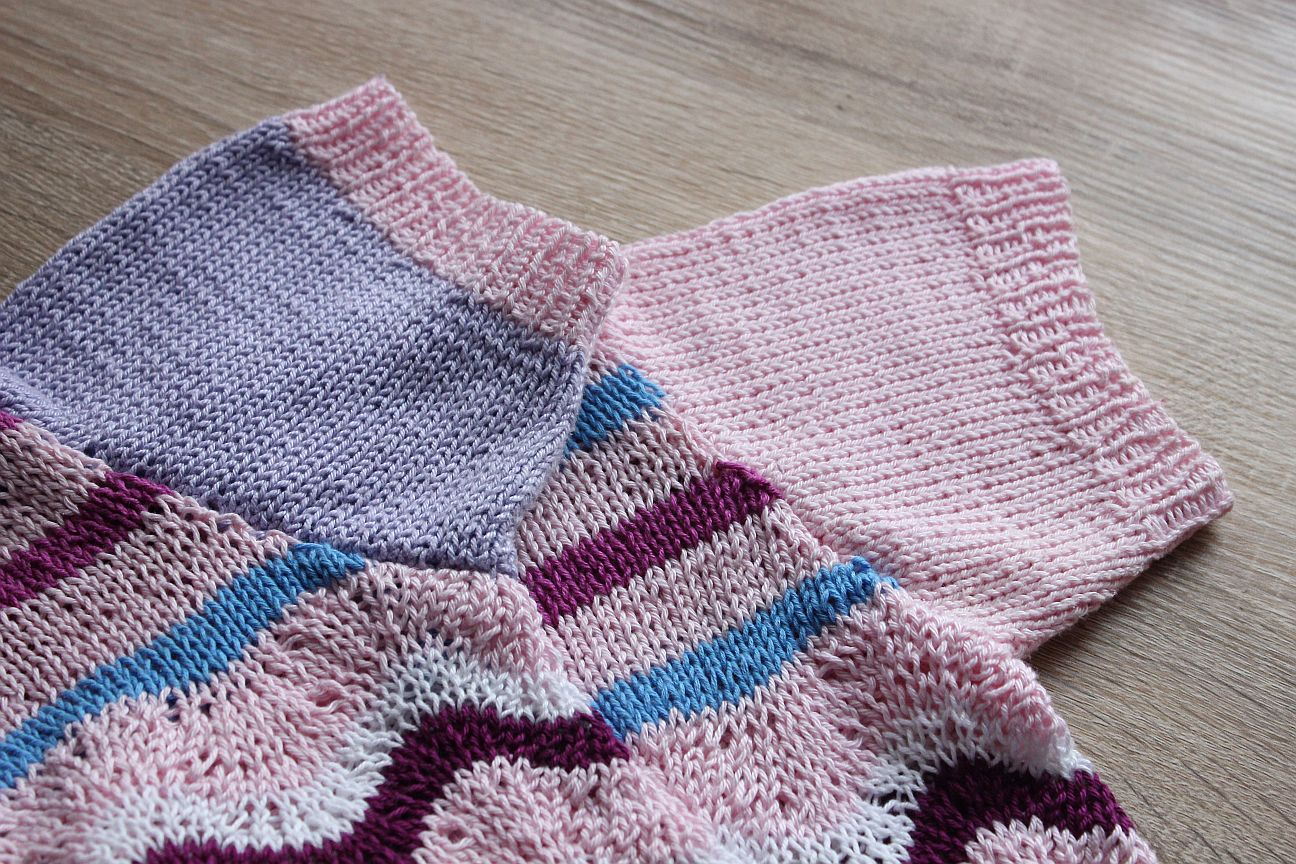 Kostenlose Strickanleitung. Damenshirt