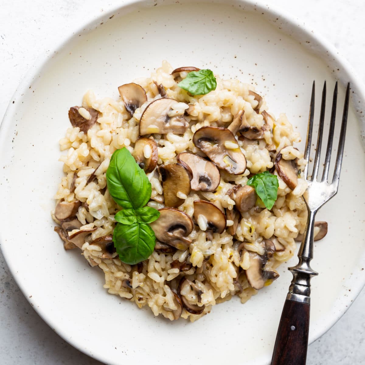 Mushroom Risotto Recipe Crazy Vegan Kitchen