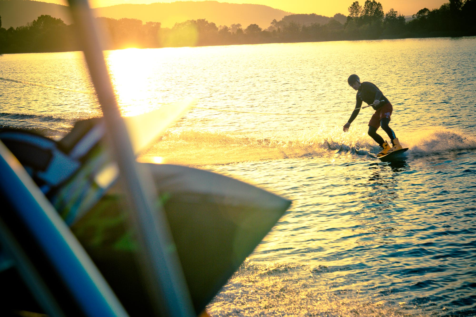 Wakesurf und Wakeboarden am Bodensee Crazywake