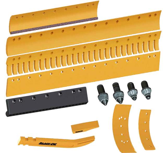 Black Cat Wear Parts Cutting Edges Creighton Rock Drill Ltd