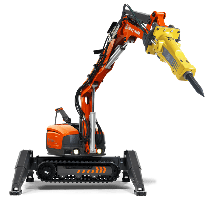 Husqvarna DXR 300 Demolition Robots Creighton Rock Drill Ltd.