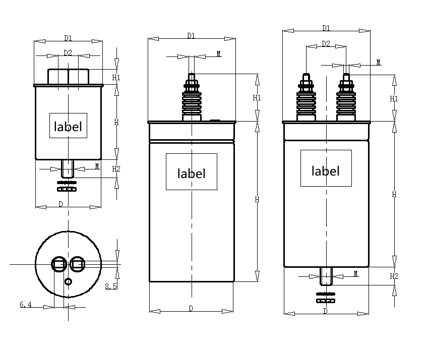 CRE Releases Damping and Absorption Capacitors in Cylindrical Shape
