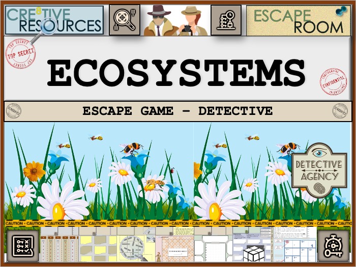 Cre8tive Resources Eco systems Geography Escape Room