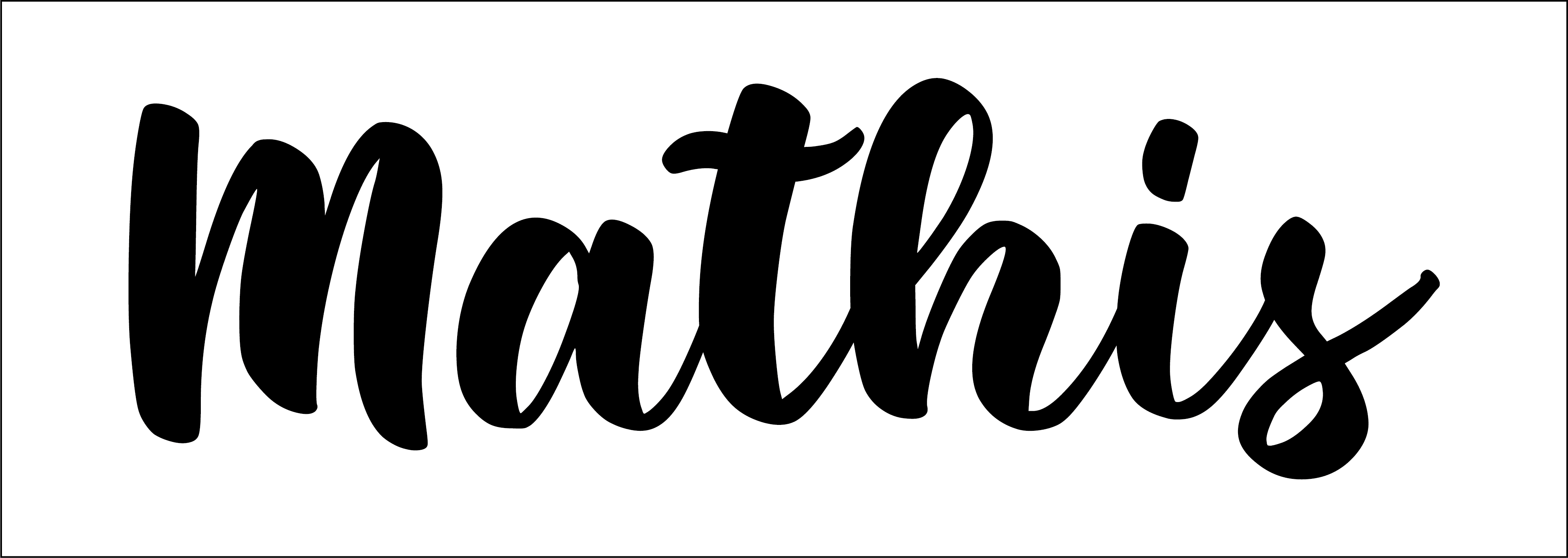 Tampon encreur en bois prénom pour enfant CreaTampon