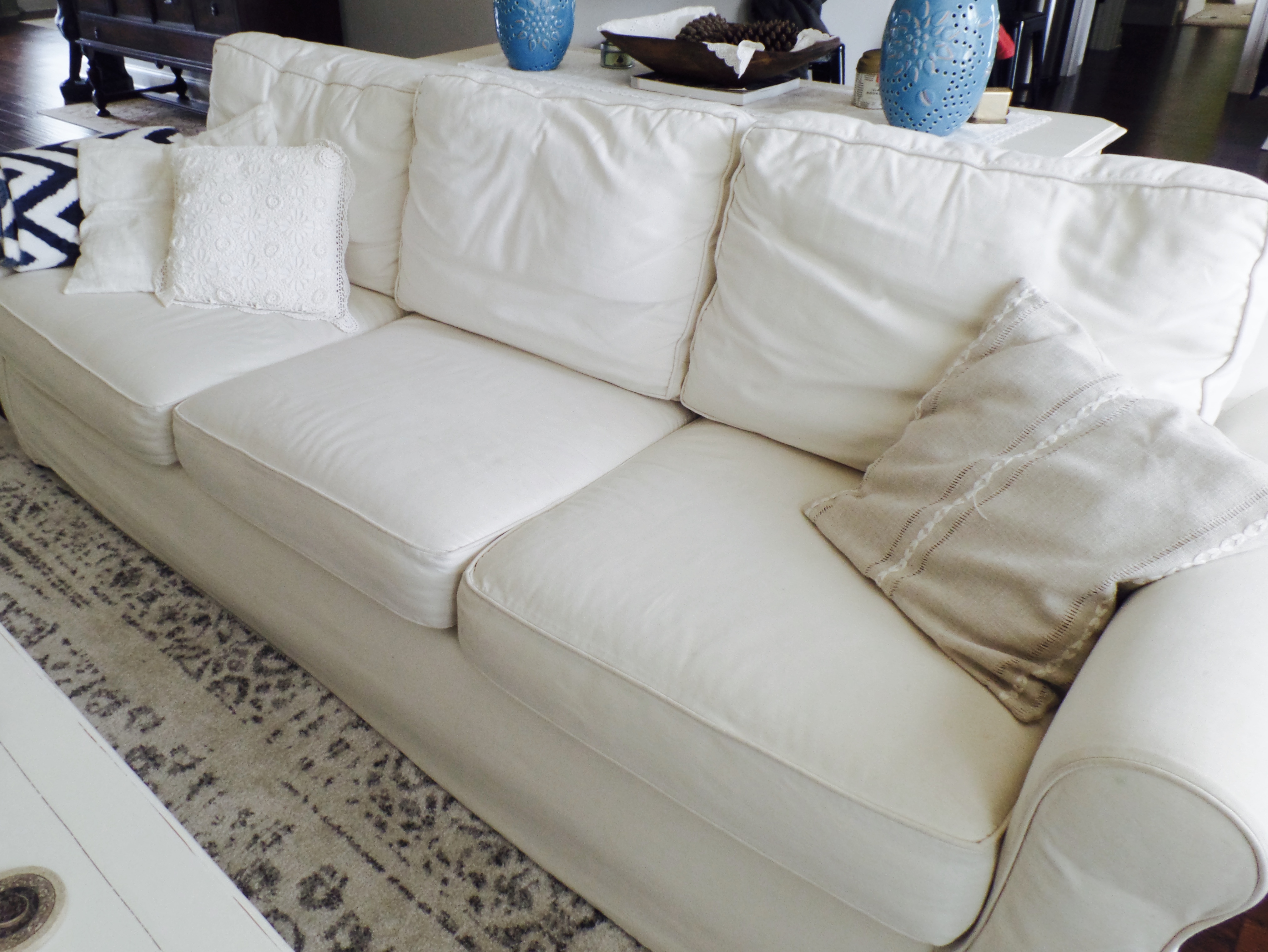 Couch Comparison Pottery Barn vs Ikea