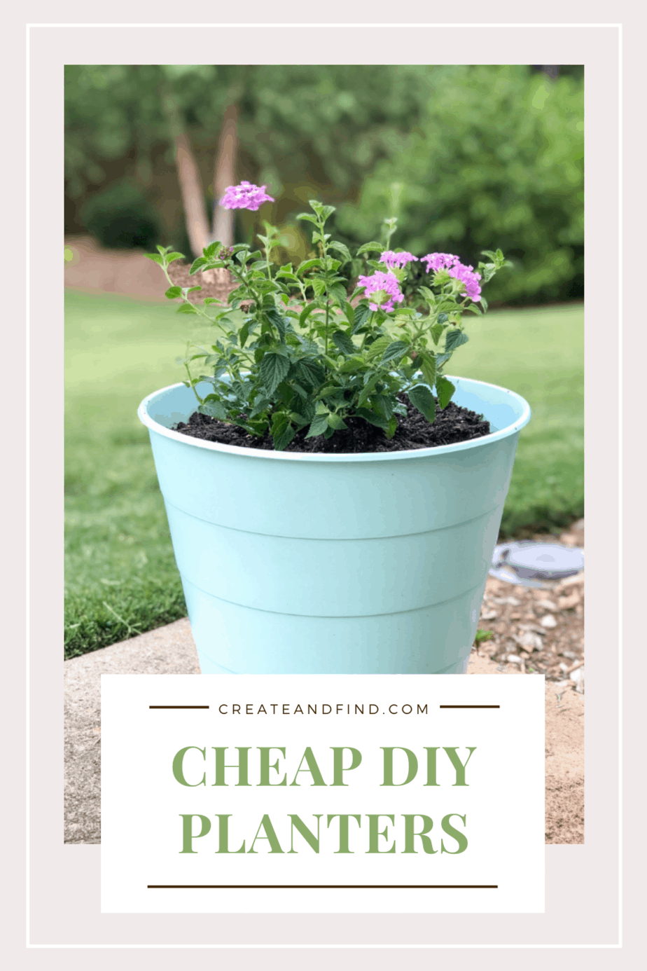 DIY Decorative Planters 2 Simple Options