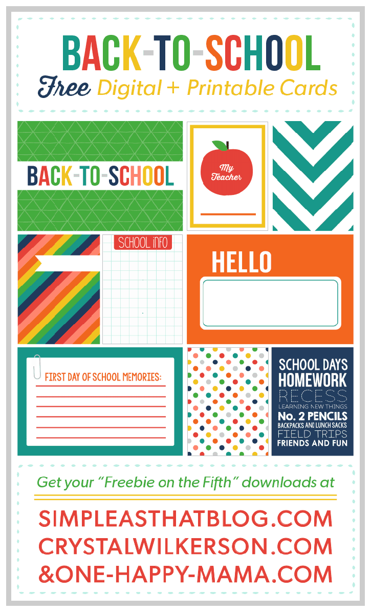 The ULTIMATE Guide to Back to School Printables