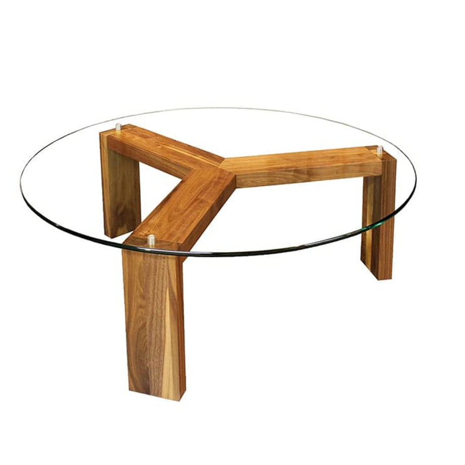 We have wide range of glass tables. Prague Coffee Table Modern Round Coffee Table I Home Envy