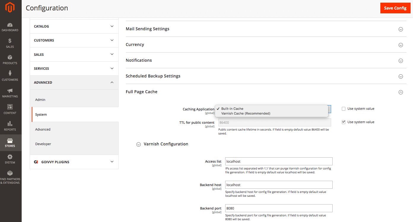 Magento 2 Full Page Cache Application Varnish vs Builtin cache