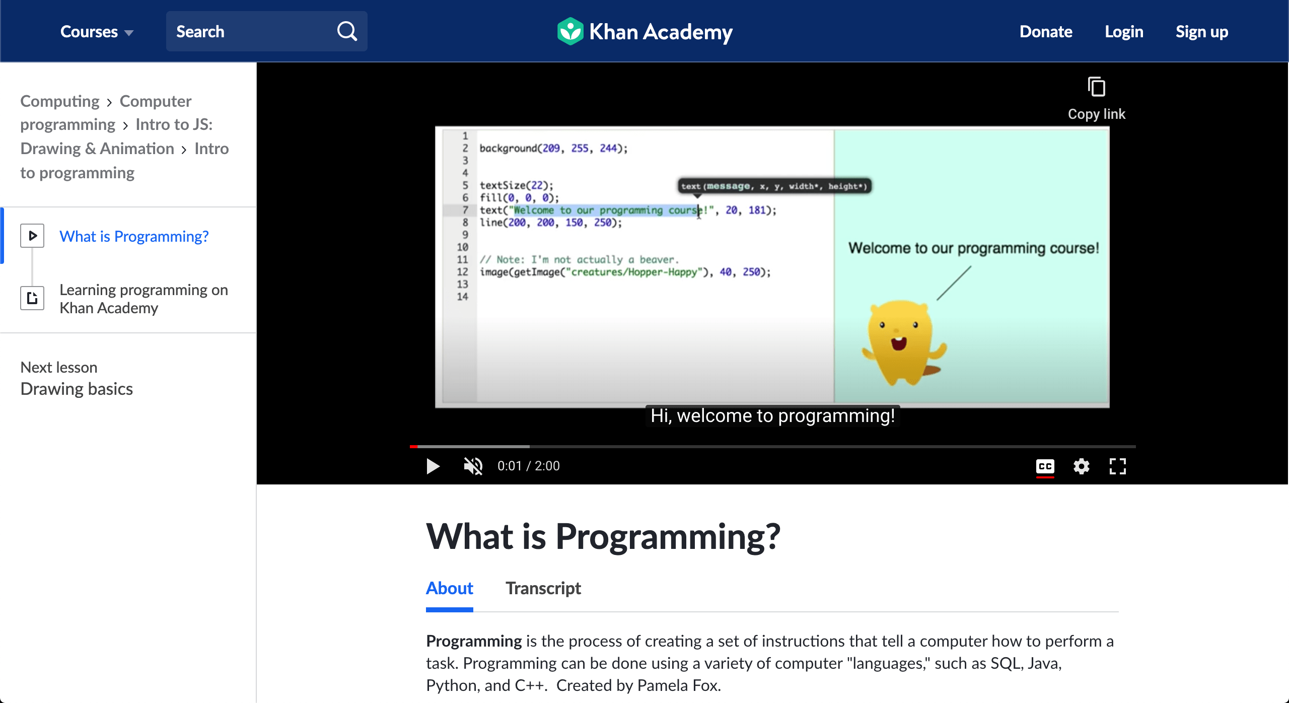 37 Intro To Javascript Khan Academy Modern Javascript Blog