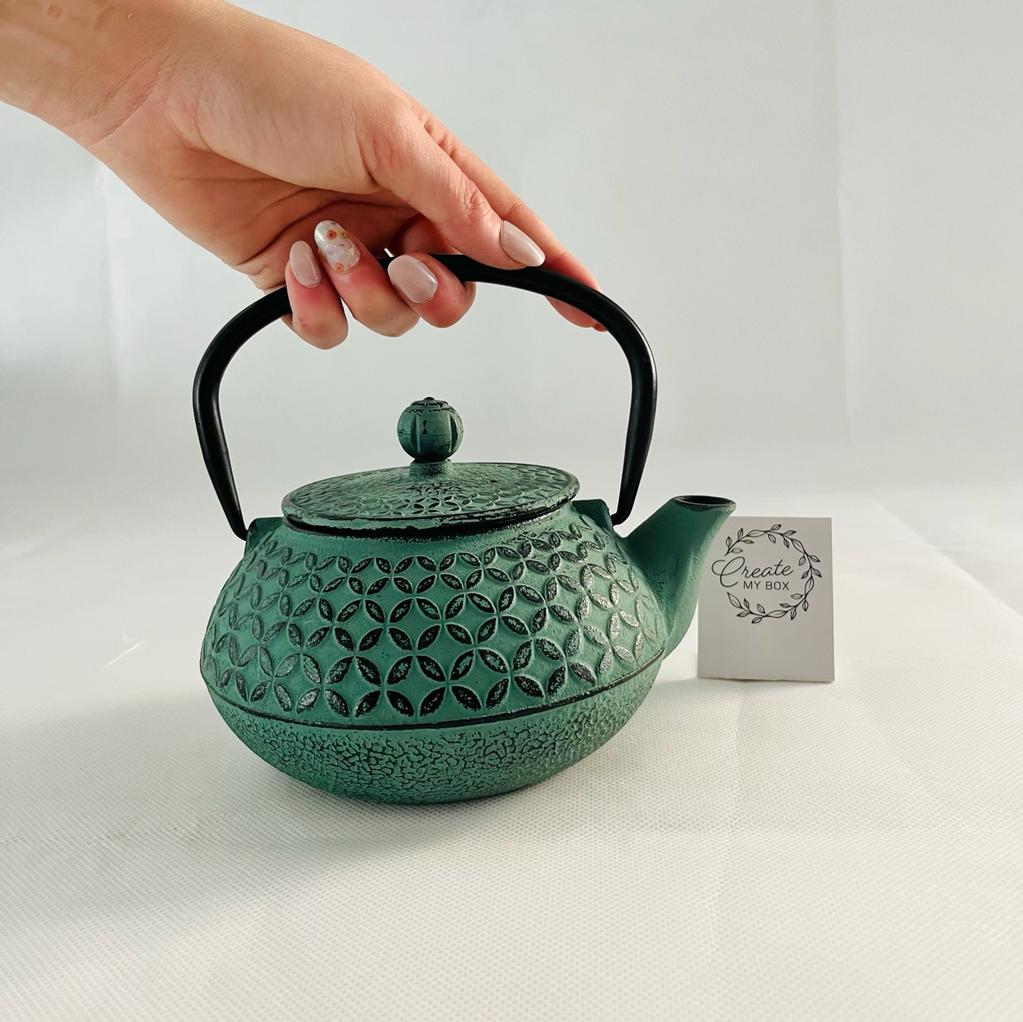 800ml Cast Iron Teapot Create My Box