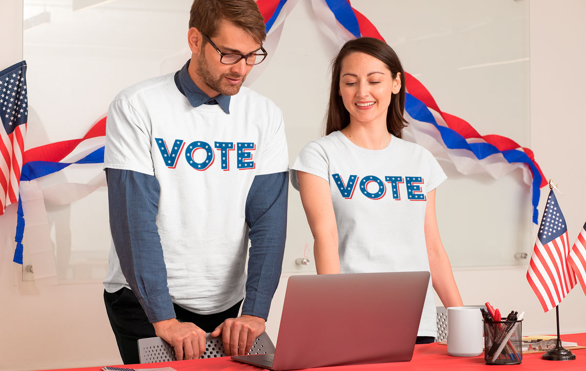 Custom Campaign TShirts CreateMyTee