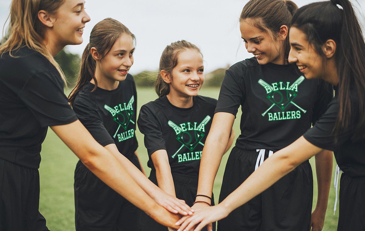 Custom Softball Team Shirts CreateMyTee