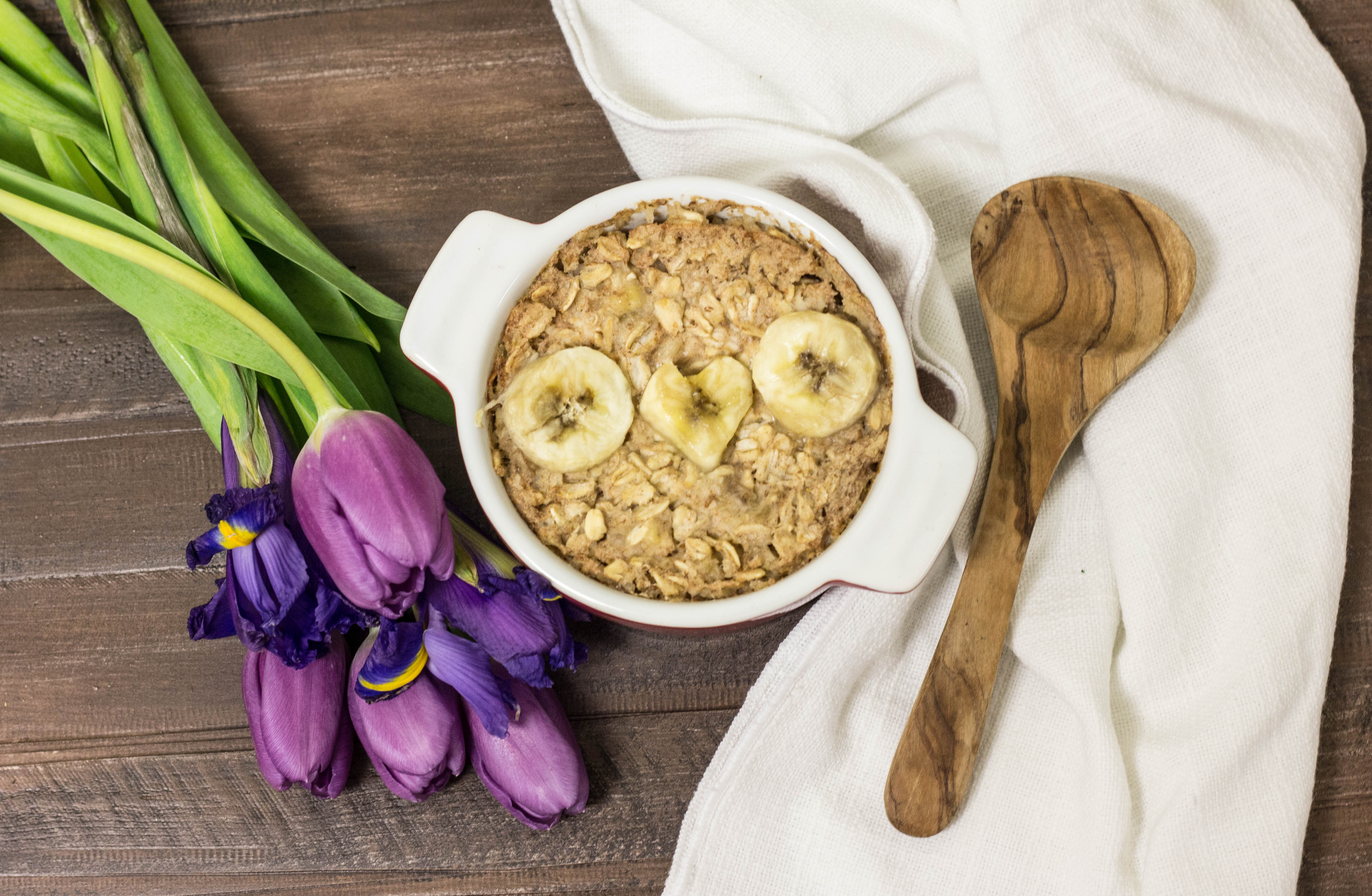 OvenBaked Oatmeal for One Create. Nourish. Love.