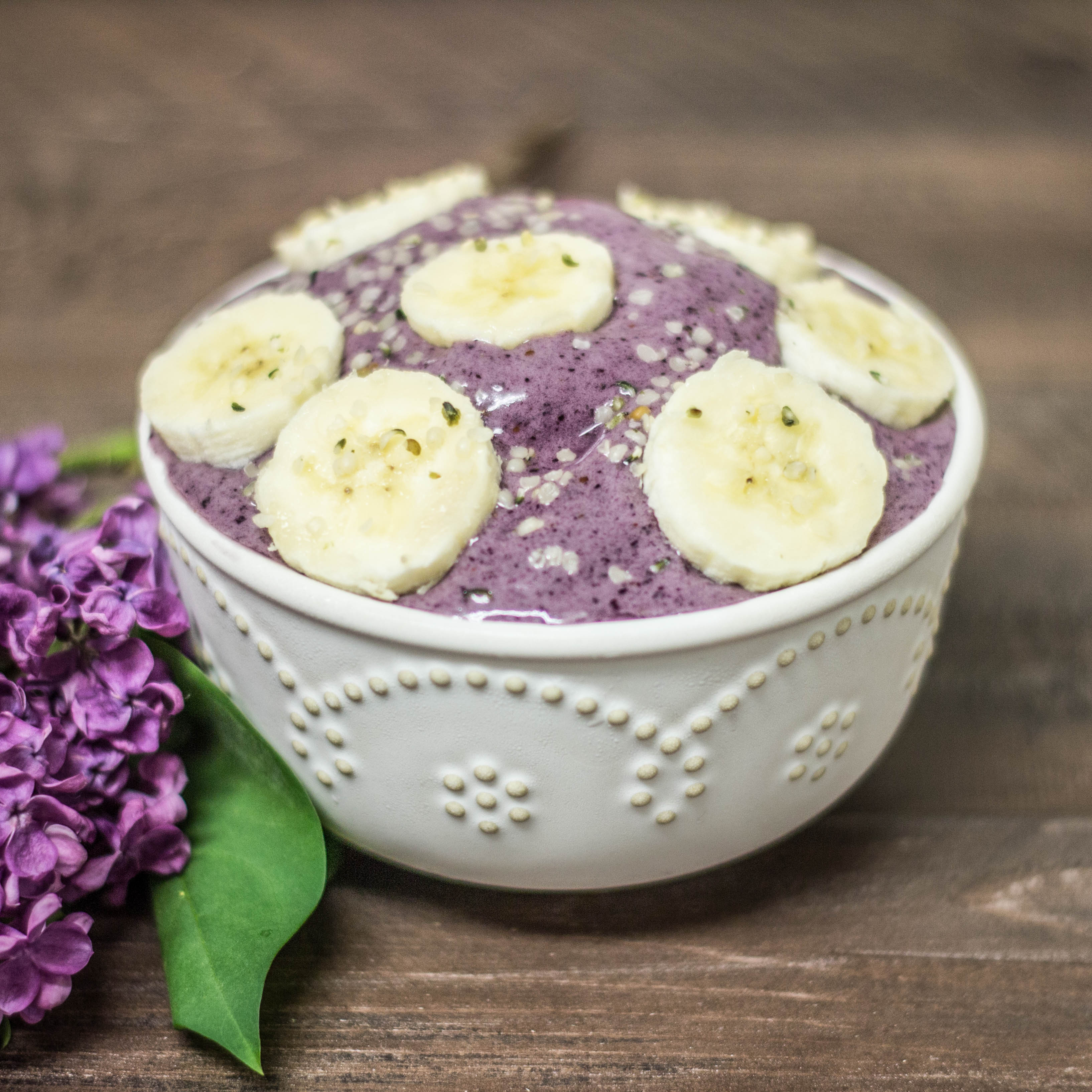 Vegan Blueberry Banana Ice Cream Create. Nourish. Love.