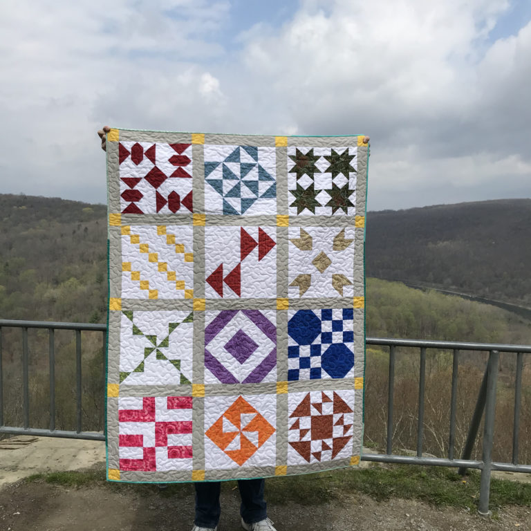 Color Challenge Quilt Finishes Create with Claudia