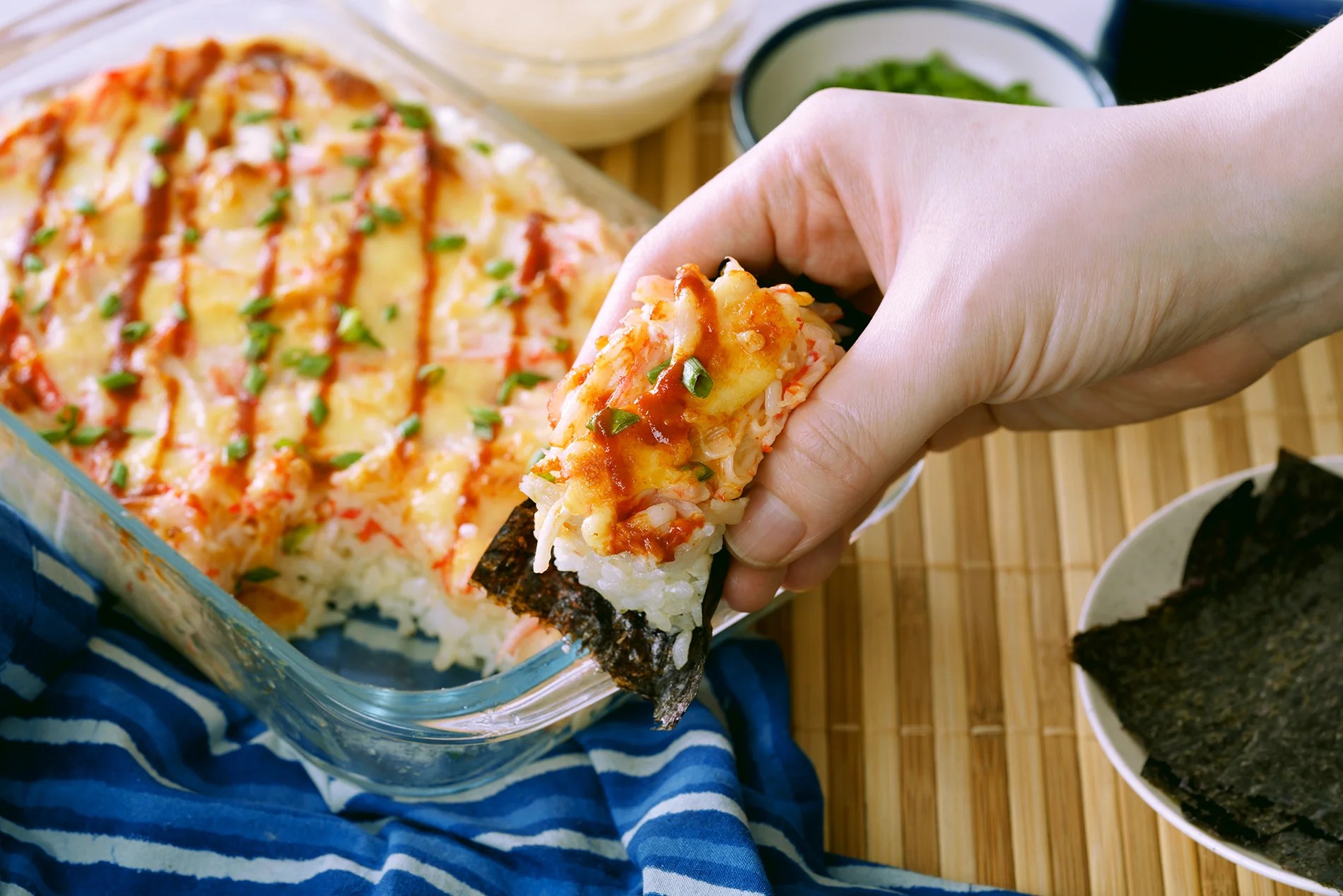 Creamy Sushi Bake Recipe Create with Cream(017)