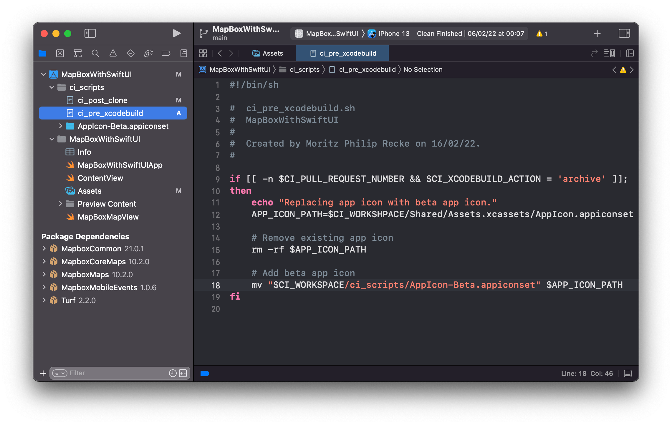 Using Custom Build Scripts and Environment Variables in Xcode Cloud