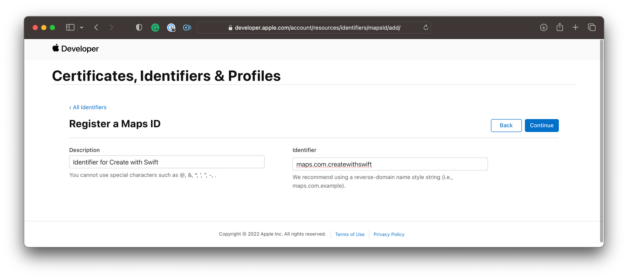 Using MapKit JS to Embed Apple Maps in sites