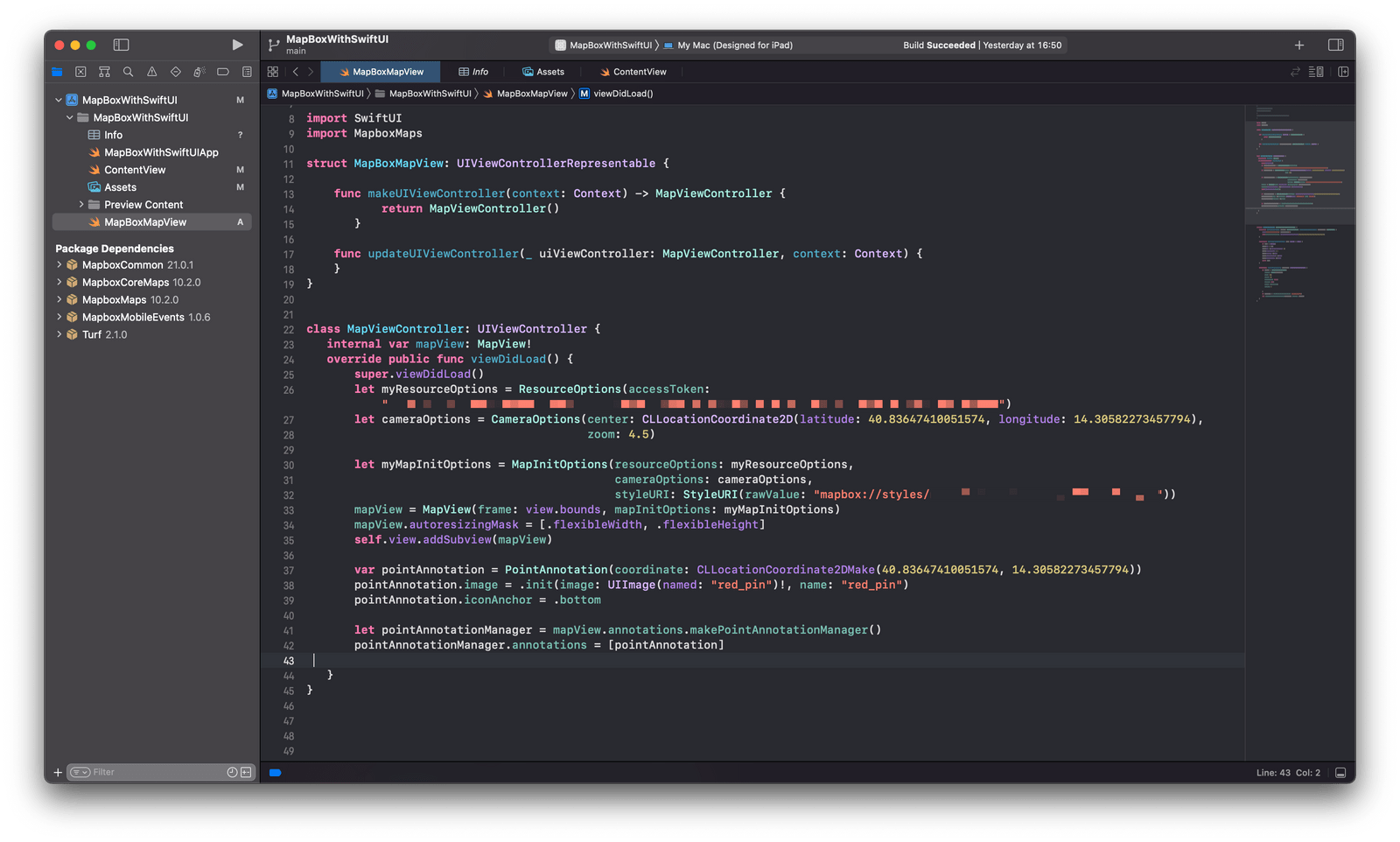 Adding Annotations to a Mapbox MapView
