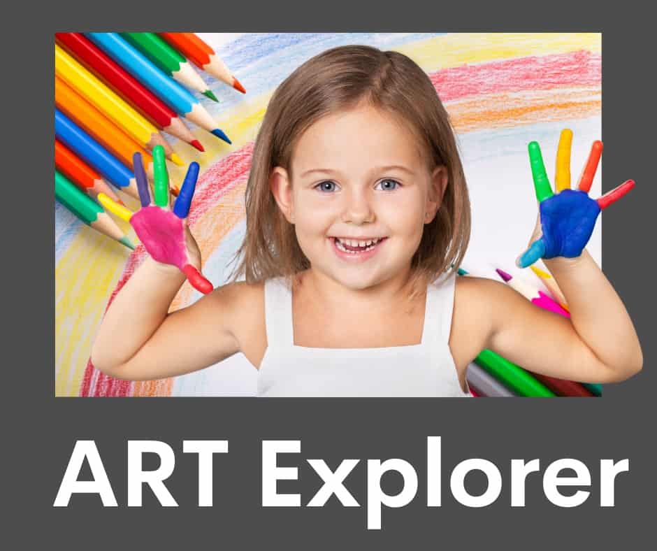 Art Class for Kids, Toddlers, Preschoolers Art Explorer
