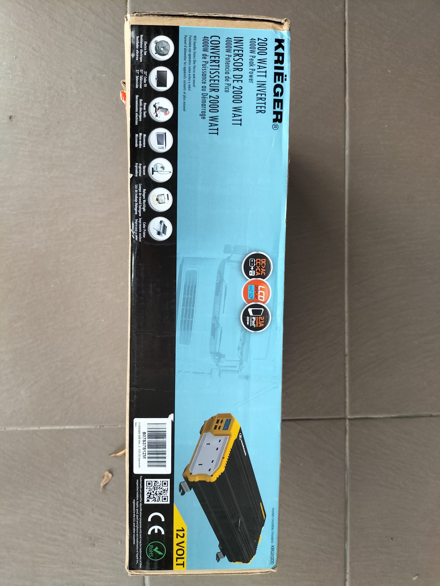 Krieger Power Inverter DIY Installation And Review CreatifWerks