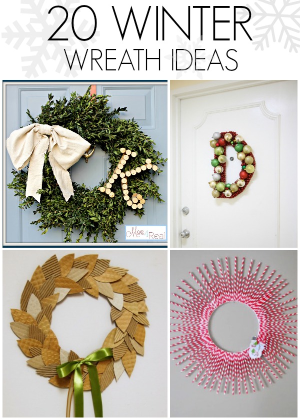 DIY Winter wreath ideas C.R.A.F.T.