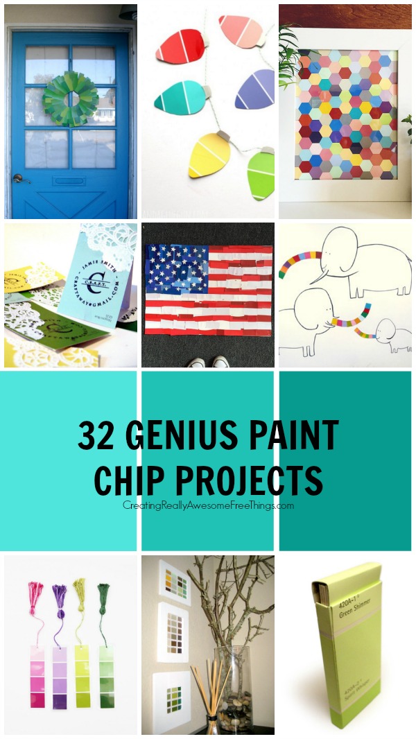 32 Paint Chip Projects C.R.A.F.T.
