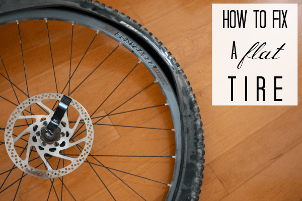 How to fix a flat bike tire {bicycle repairs} - C.R.A.F.T.