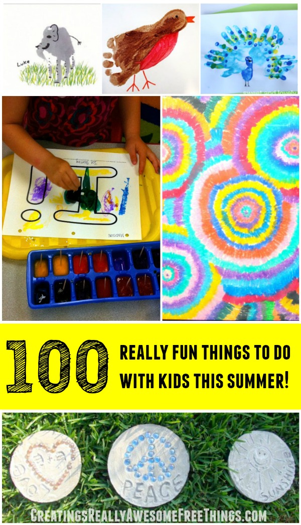 104 Things To Do With Kids this Summer C.R.A.F.T.