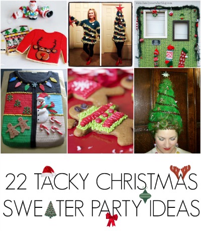 32 DIY Ugly Christmas Sweaters C.R.A.F.T.