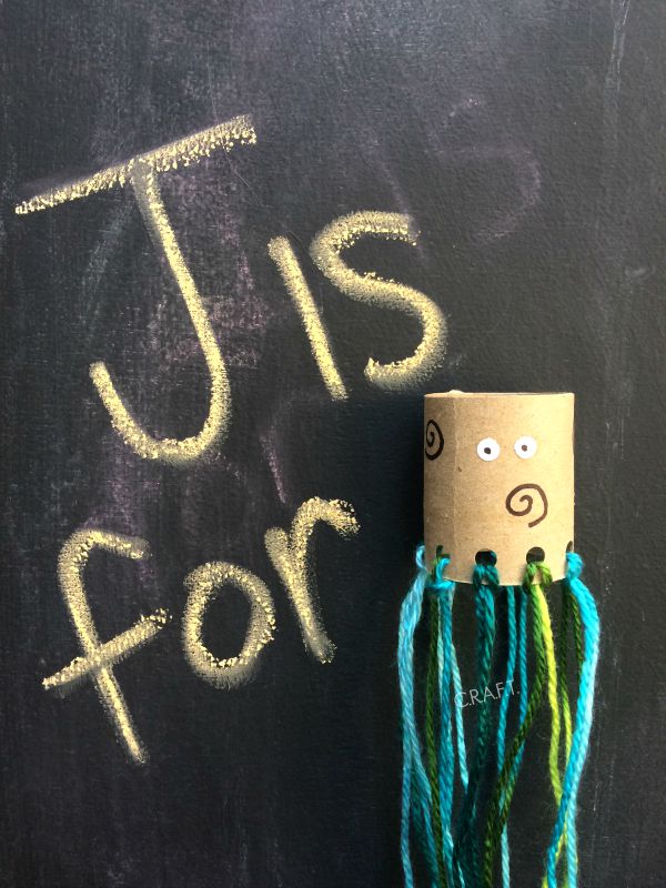 Jellyfish Toilet paper roll crafts C.R.A.F.T.