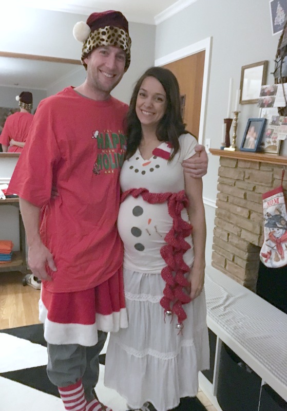 Pregnant Snowman Costume C.R.A.F.T.