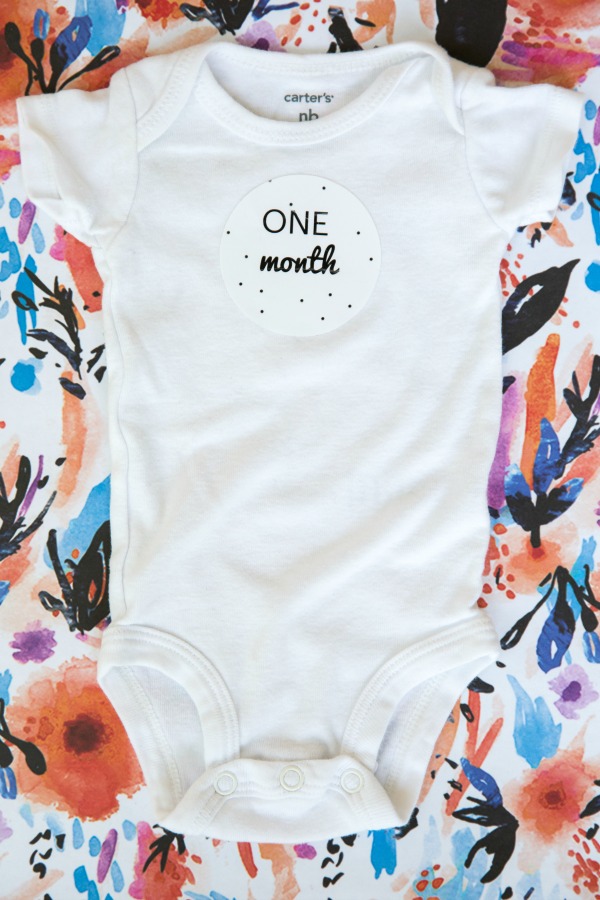 Free Baby Milestone Stickers C.R.A.F.T.