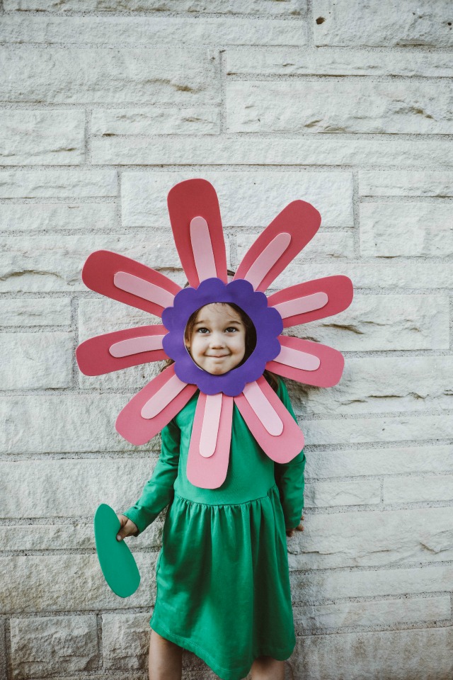 DIY Flower Costume C.R.A.F.T.