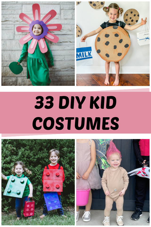 Creative Ideas For Homemade Halloween Costumes For Kids