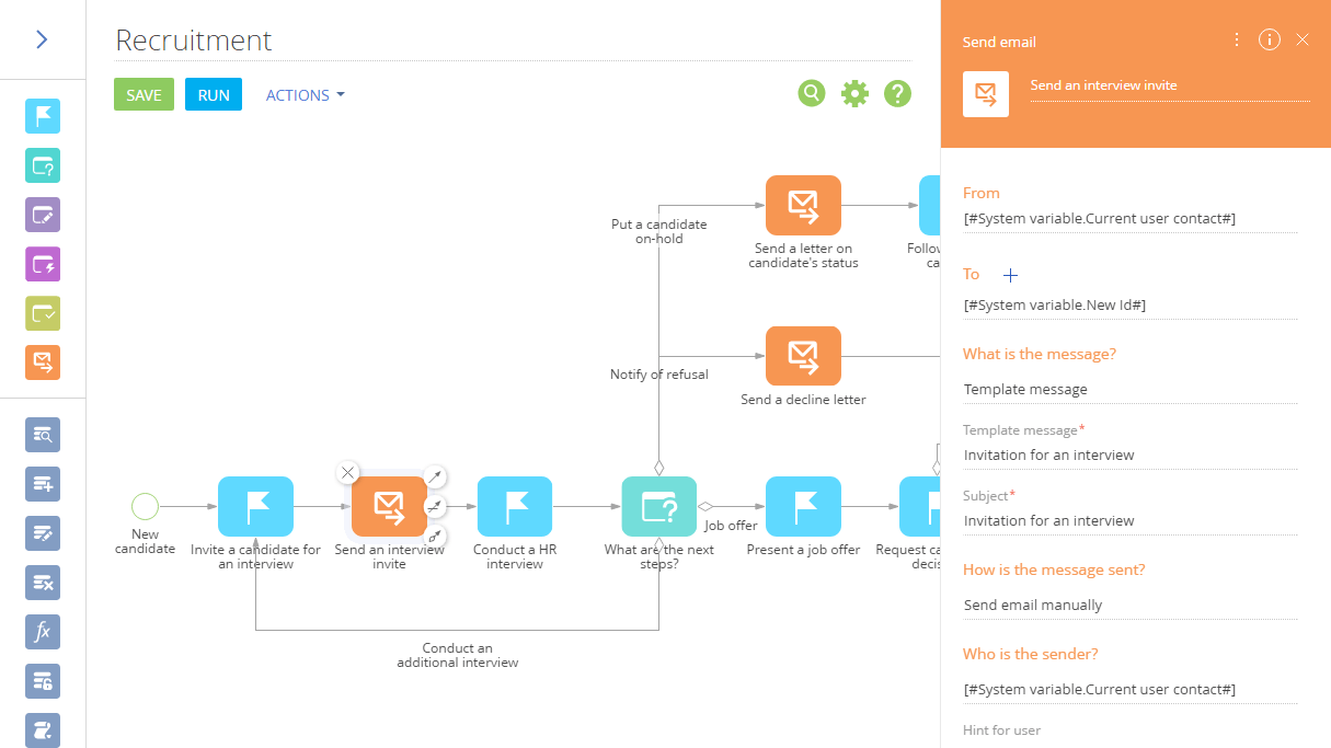 Cloud BPMsoftware for process modelling & case management