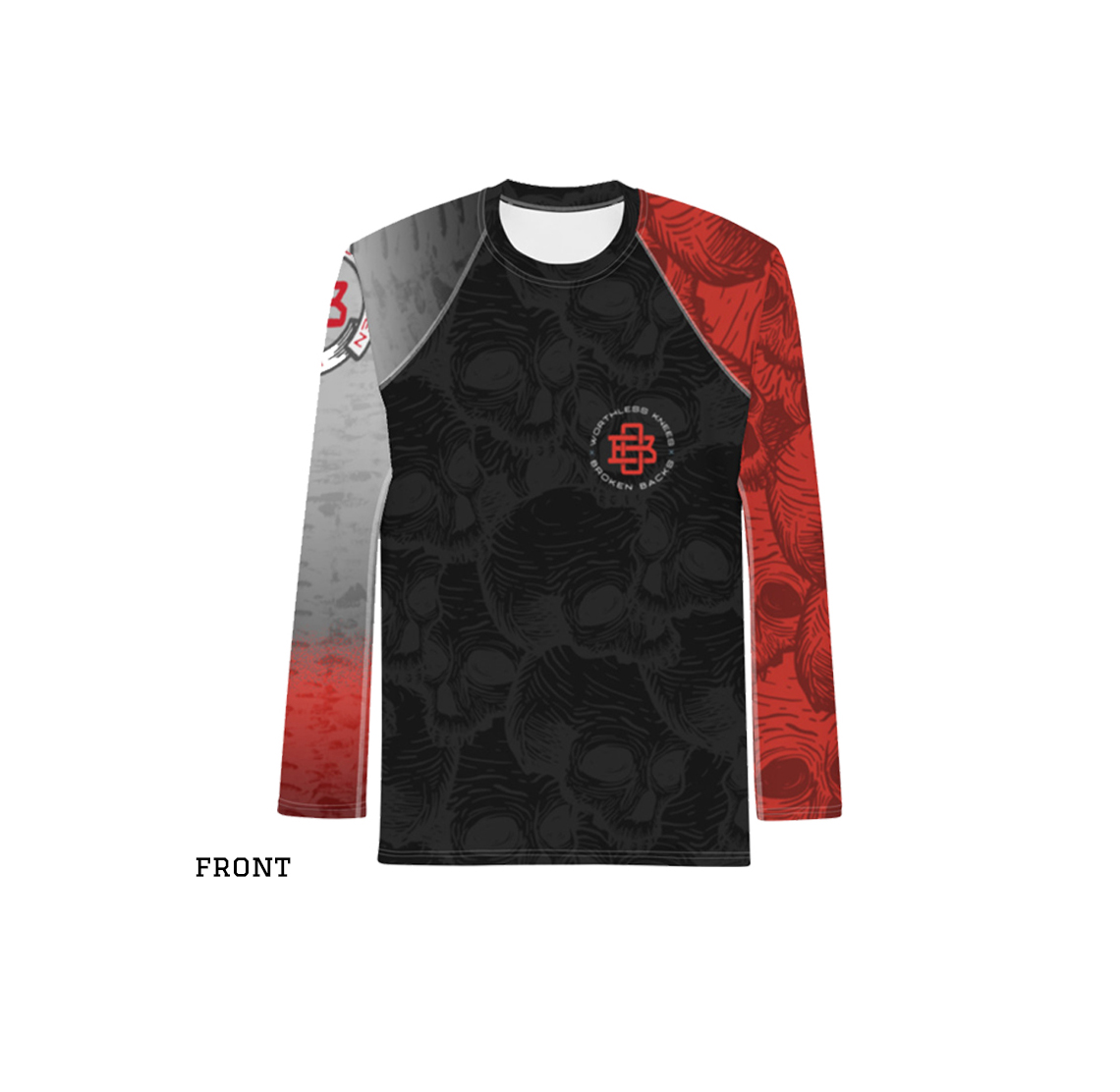 Custom MMA Rash Guard Set Creation Cafe