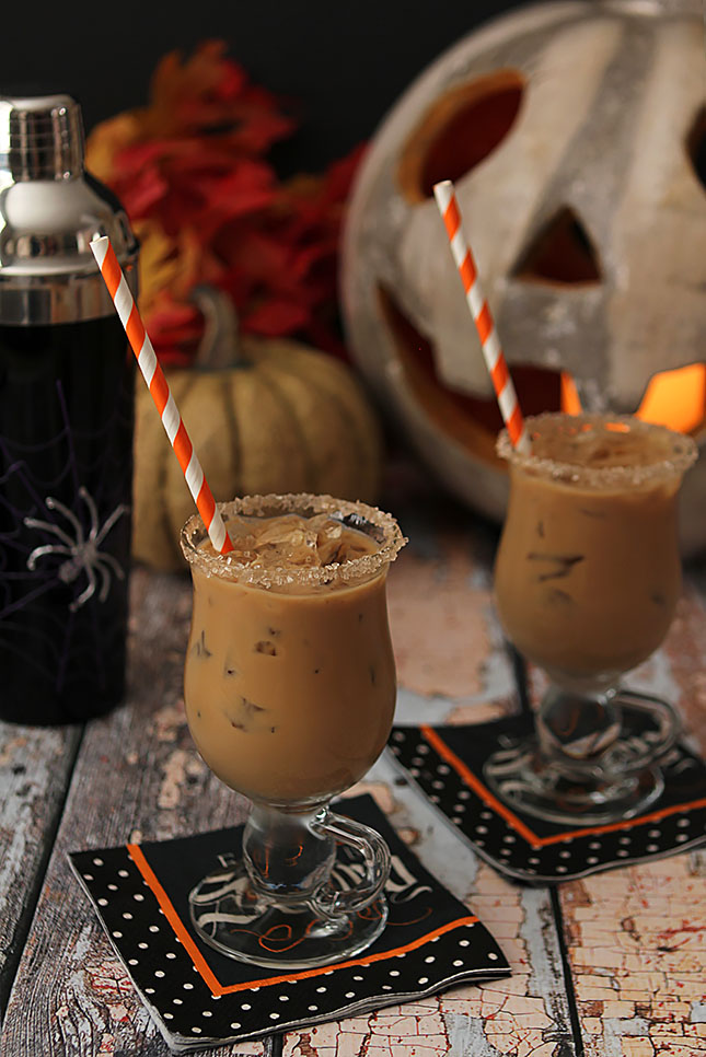 The Halloween Express Rum, Espresso, Maple Syrup and Half and Half