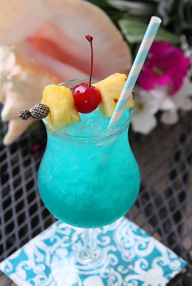 Blue Hawaii Cocktail Creative Culinary A Denver, Colorado Food and