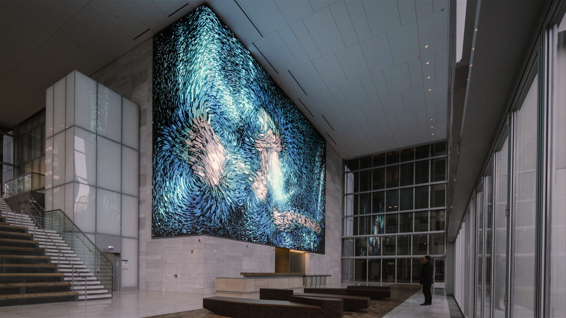 Virtual Depictions San Francisco Cinematic datadriven sculpture